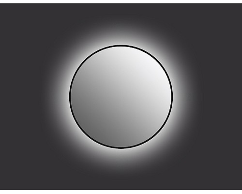 Зеркало Cersanit Eclipse 60 64146 с подсветкой Черное с датчиком движения