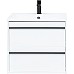 Тумба с раковиной Aquanet Lino 60 271943 подвесная Белая матовая