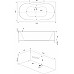 Акриловая ванна Bas Ньюлав 180х90 В 00063 без гидромассажа