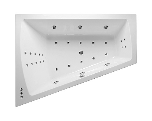 Акриловая ванна Vayer Trinity 170x130 L Гл000006818 без гидромассажа Акриловая ванна Vayer Trinity 170x130 L Гл000006818 без гидромассажа