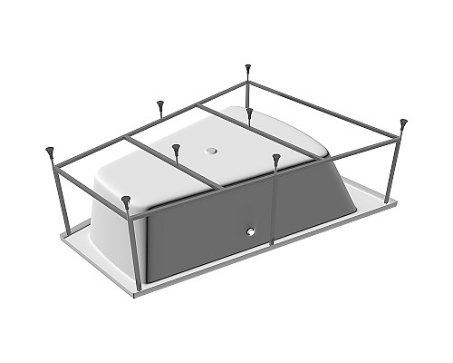 Акриловая ванна Vayer Trinity 170x130 L Гл000006818 без гидромассажа Акриловая ванна Vayer Trinity 170x130 L Гл000006818 без гидромассажа