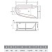 Акриловая ванна Vayer Boomerang 160x90 R Гл000010849 без гидромассажа