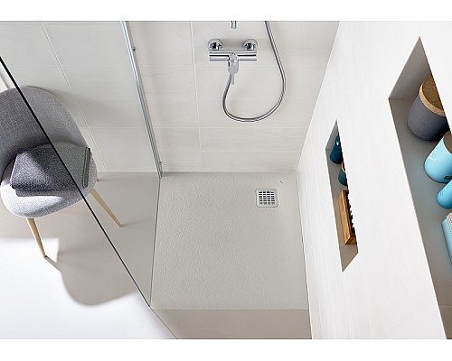 Душевой поддон из композитного материала Roca Terran 90x90 AP10338438401100 Белый