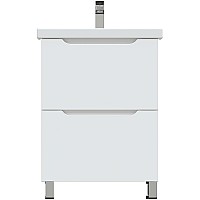 Тумба под раковину Avanti Uno 60 00402 Белая глянцевая