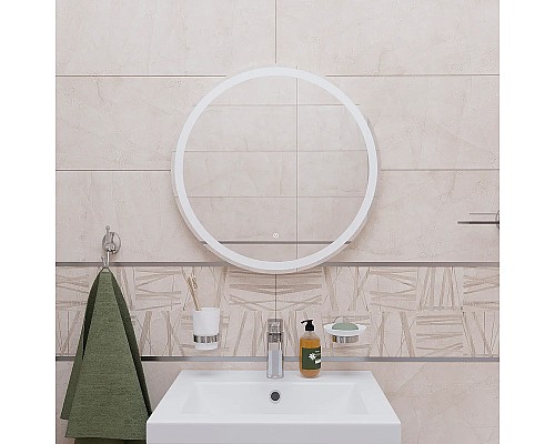 Зеркало DIWO Ростов 55 ЗЛП113 с подсветкой с сенсорным выключателем