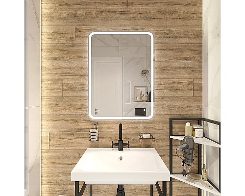 Зеркало DIWO Коломна 60 ЗЛП120 с подсветкой с сенсорным выключателем