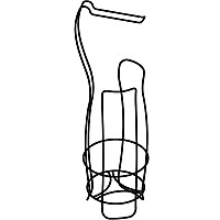 Напольная стойка DIWO Смоленск П16069 Черный муар