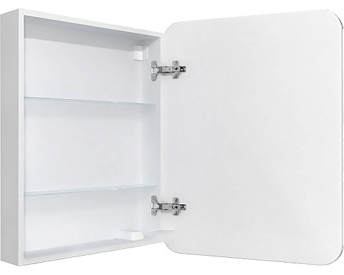 Зеркальный шкаф STWORKI Монтре 60 Мон.03.60/W с подсветкой Белый