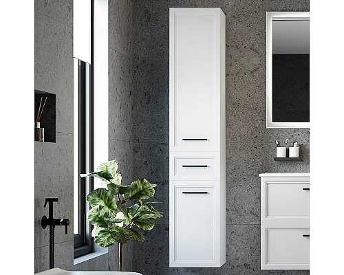 Шкаф пенал STWORKI Эстерсунд 35 R 259344 подвесной Белый матовый