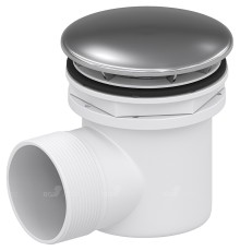 Сифон для душевого поддона RGW Velplex QYD-02 Хром