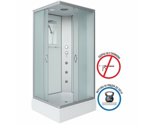 Душевая кабина Niagara Classic 90х80 NG-33984-14QG с гидромассажем