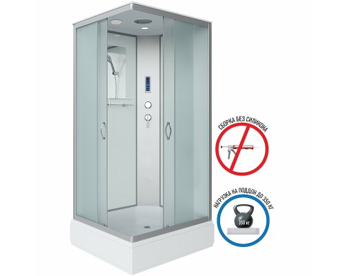 Душевая кабина Niagara Classic 90х80 NG-33984-14QP без гидромассажа