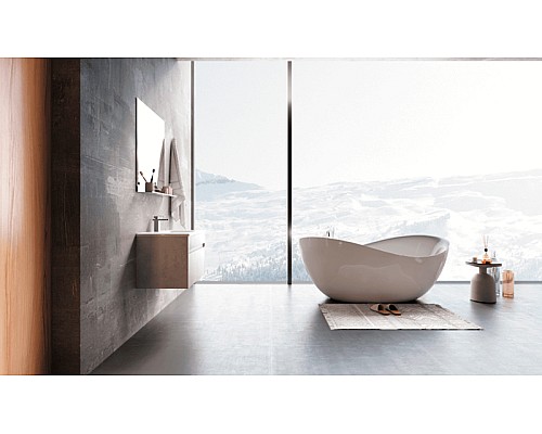 Акриловая ванна Black&White Swan SB 220 180x90 220SB00 без гидромассажа