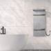 Полотенцесушитель электрический с полкой Black&White 40x90 см Серый, арт