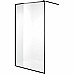 Душевая перегородка Niagara Nova 90 NG-687-90BLACK профиль Черный стекло прозрачное