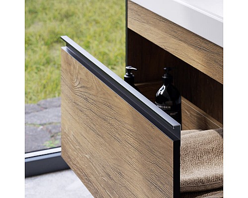 Тумба под раковину Aqwella Urban 80 URB0108DB подвесная Дуб балтийский