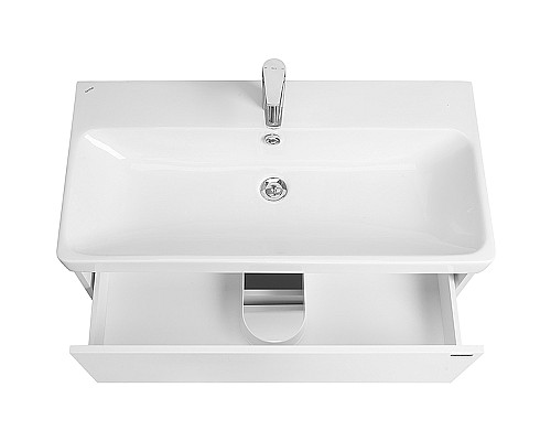 Тумба с раковиной Aquaton Сканди 90 1A2519K0SD010 подвесная Белая Тумба с раковиной Aquaton Сканди 90 1A2519K0SD010 подвесная Белая