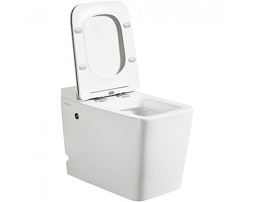 Унитаз Abber Rechteck AC1212P приставной с сиденьем Микролифт