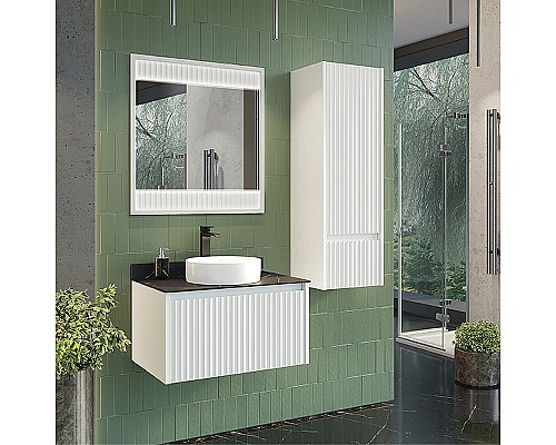 Зеркало Comforty Марсель 75 00-00012269 Белое