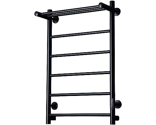 Электрический полотенцесушитель Тругор Аспект ПЭК 1П СП 80x50 с полкой Черный