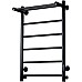 Электрический полотенцесушитель Тругор Аспект ПЭК 1П СП 80x50 с полкой Черный