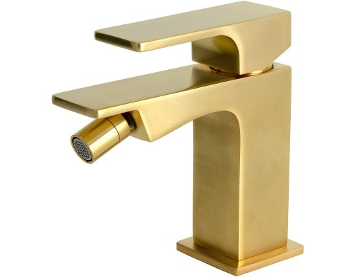 Смеситель для биде Remer Absolute AU22BG Золото брашированное
