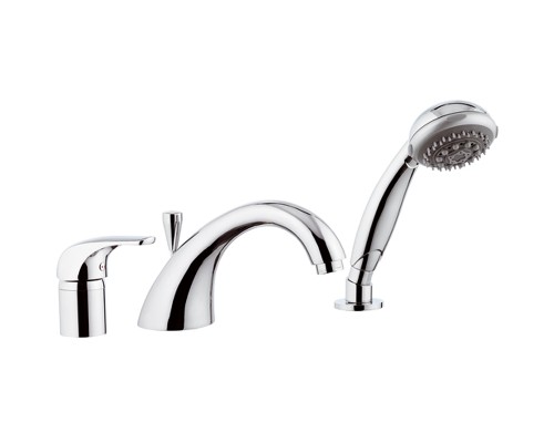 Смеситель на борт ванны Remer Kiss K07 Хром