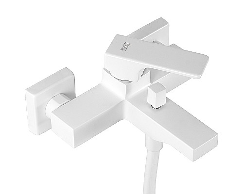 Смеситель для ванны Remer Absolute AU02BO Белый матовый