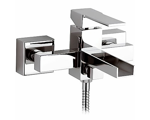 Смеситель для ванны Remer Qubica Cascata QC05 Хром