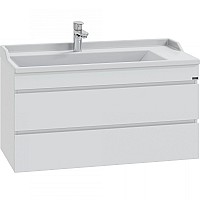 Тумба под раковину СанТа Марс 100 700299 подвесная Белый