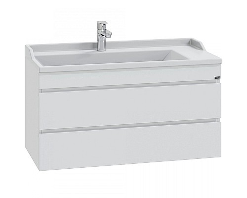 Тумба под раковину СанТа Марс 100 700299 подвесная Белый