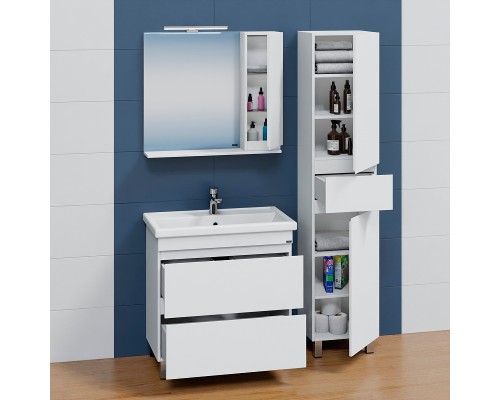 Тумба под раковину СанТа Марс 80 700295 Белая