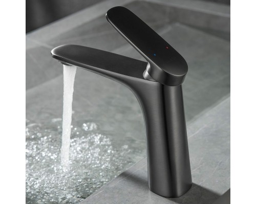 Смеситель для раковины Black&White Universe UK8701MG 8701MG Gun Metal