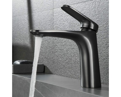 Смеситель для раковины Black&White Universe UK8701MG 8701MG Gun Metal