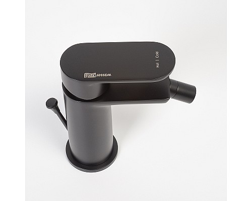 Смеситель для биде WasserKRAFT Elbe 7406 Черный матовый