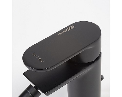 Смеситель для биде WasserKRAFT Elbe 7406 Черный матовый