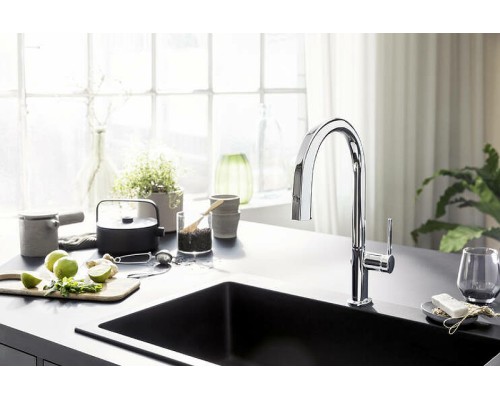 Смеситель для кухни Hansgrohe Aqittura M91 Хром