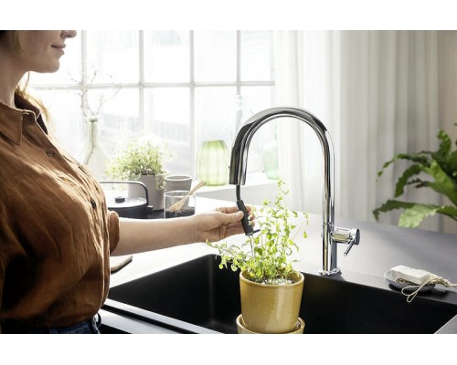 Смеситель для кухни Hansgrohe Aqittura M91 Хром