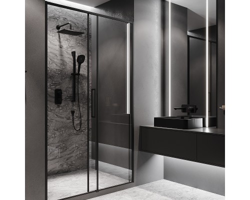 Смеситель для душа Iddis Slide SLIBLBTi67 Черный матовый