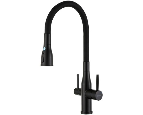 Смеситель для кухни Gappo G4399-66 Черный матовый