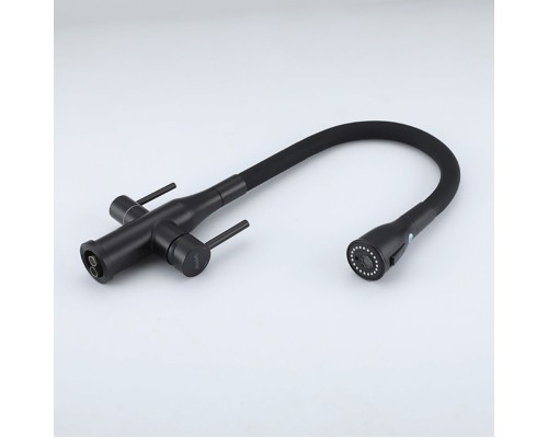 Смеситель для кухни Gappo G4399-66 Черный матовый