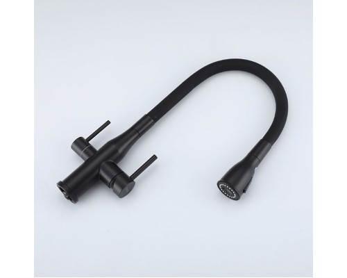 Смеситель для кухни Gappo G4399-66 Черный матовый