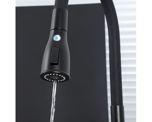 Смеситель для кухни Gappo G4399-66 Черный матовый