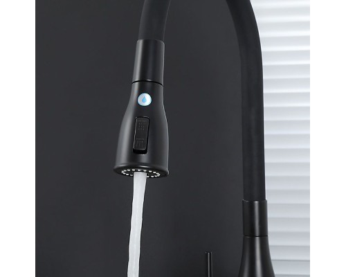 Смеситель для кухни Gappo G4399-66 Черный матовый