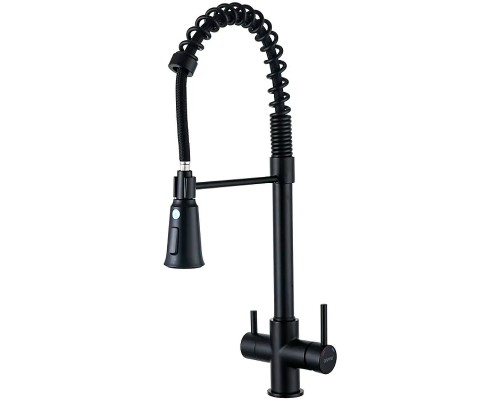 Смеситель для кухни Gappo G4398-66 Черный матовый