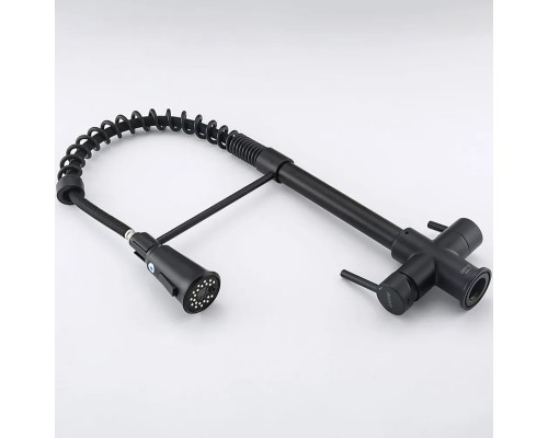 Смеситель для кухни Gappo G4398-66 Черный матовый