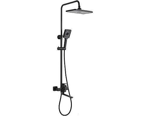 Душевая система Frap H71-6 F2471-6 Черная матовая Душевая система Frap H71-6 F2471-6 Черная матовая