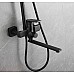 Душевая система Frap H71-6 F2471-6 Черная матовая