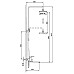 Душевая система Frap H71-6 F2471-6 Черная матовая