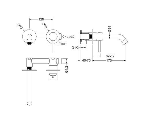 Смеситель для раковины Timo Saona 2372/03SM Черный